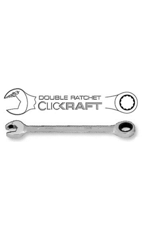 CHIAVE CLICKRAFT DOUBLE RATCHET 17M