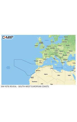 C-MAP REVEAL EUROPA SUD OVEST Y076